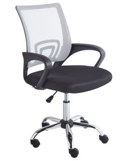 Chaise De Bureau Solid Noir/blanc