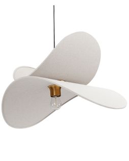 Lampe Suspension Mascota Lin Gris Clair
