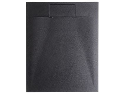 Bac De Douche Azzurro 80 X 100 X 3 Cm Noir