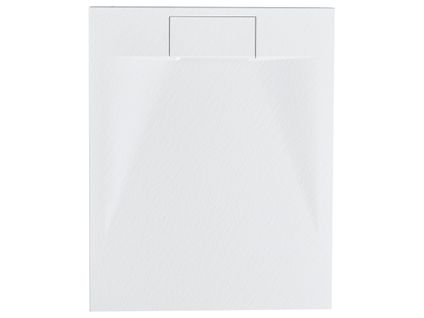Bac De Douche Azzurro 80 X 100 X 3 Cm Blanc