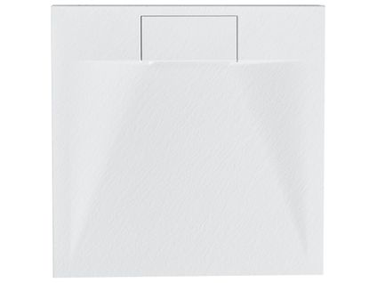 Bac De Douche Azzurro 90 X 90 X 3 Cm Blanc