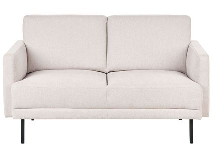 Canapé 2 Places Breda Tissu Beige Clair