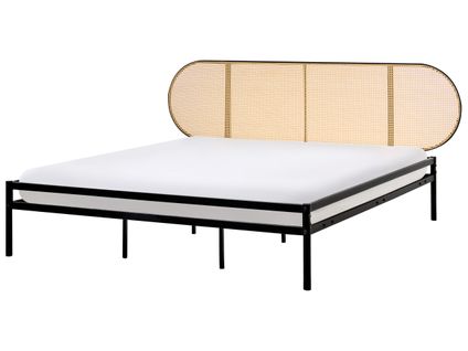 Lit Avec Sommier Boulin 180 X 200 Cm Noir