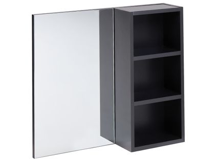 Armoire De Toilette Murale Joinville 60 Cm Noir
