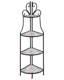 Meuble De Rangement Favara Métal 43 Cm 32 Cm Noir