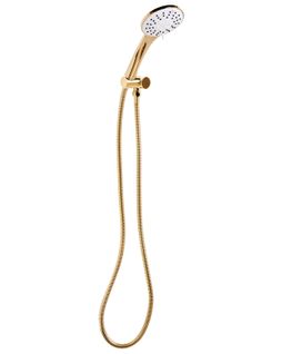 Kit De Pommeau De Douche Avec Tuyau Flexible Churun 4 Modes Doré