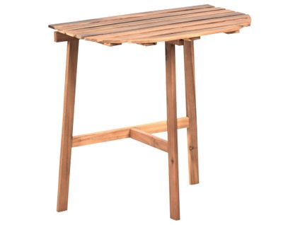 Table Bistrot Osigo 44 Cm 70 Cm Acacia Marron