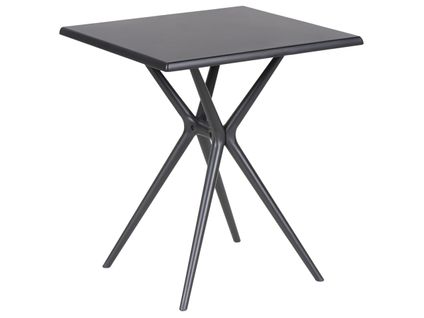 Table De Salle à Manger De Jardin Piave 70 Cm 70 Cm Noir