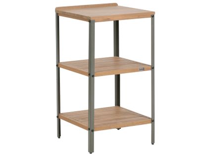 Ilot De Cuisine Extérieure Ivrea Bois D'acacia Certifié Marron