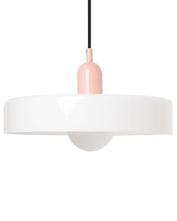 Lampe Suspension Paala Verre Blanc