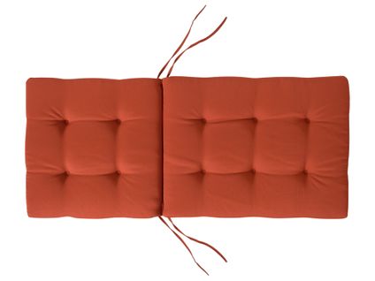 Lot De 2 Coussins De Jardin Maui Premium Rouge