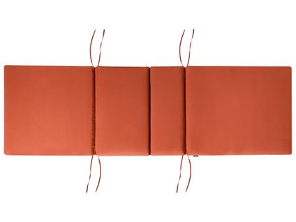 Coussin De Transat Extérieur Toscana/java/amantea Premium 189 X 58 Cm Rouge