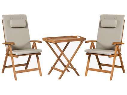 Ensemble Pour Bistro Java Premiuim Acacia Taupe