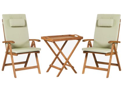 Ensemble Pour Bistro Java Premiuim Acacia Vert