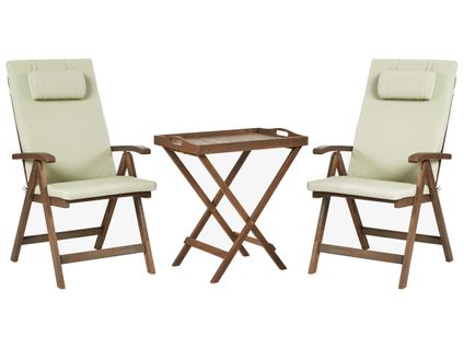 Ensemble Pour Bistro Amantea Premium Acacia Vert