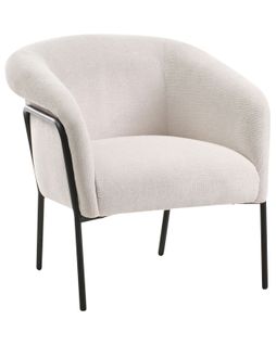 Fauteuil Krossen Tissu Beige Clair