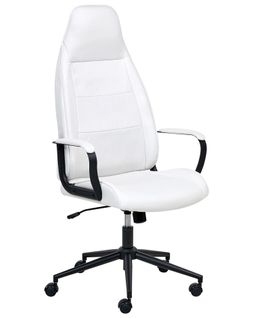 Chaise De Bureau Rebel Tissu Blanc Cassé