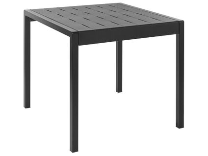 Table De Salle à Manger De Jardin Bartica 81 Cm 84 Cm Noir