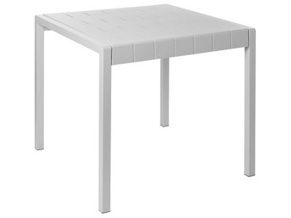 Table De Salle à Manger De Jardin Bartica 81 Cm 84 Cm Gris