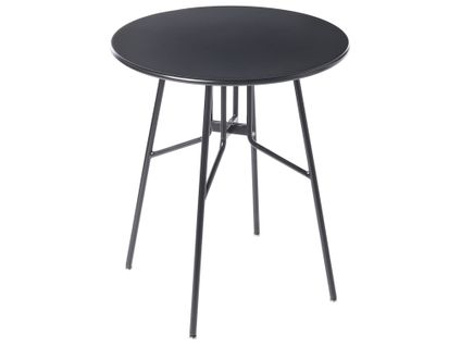 Table Bistrot Taltal 64 Cm 64 Cm Métal Noir