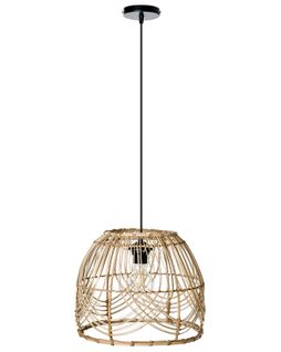 Lampe Suspension Postrero Rotin Naturel