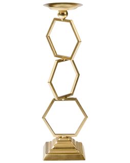 Bougeoir Ardee Métal 44 Cm Doré