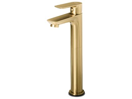 Robinet Mitigeur De Lavabo Chimbote Laiton Doré