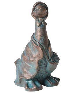 Statue De Jardin Baleya Canard Marron