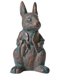 Statue De Jardin Tondon Lapin Marron
