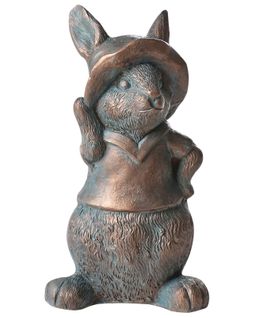 Statue De Jardin Konakry Lapin Marron