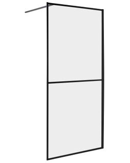 Parois De Douche Aculeo 90 X 195 Cm Noir