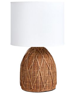 Lampe à Poser Nilwala Rotin Naturel