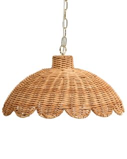 Lampe Suspension Kukule Rotin Naturel