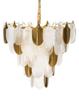 Lustre Aguirre Verre Laiton