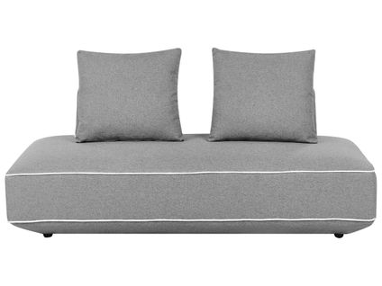 Chaise Longue Seillans Tissu Gris