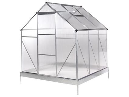 Serre De Jardin Apulia Argenté 190 Cm