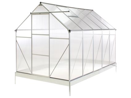 Serre De Jardin Apulia Argenté 315 Cm