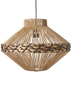 Lampe Suspension Rabacca Corde En Papier Naturel