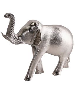 Accessoire Décoratif Éléphant Miogost Métal Argenté