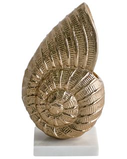 Accessoire Décoratif Coquillage Tulje Métal Doré