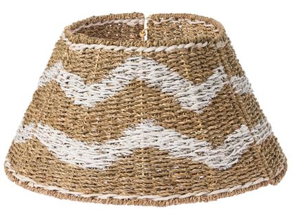 Jupe De Sapin De Noël Hiver Herbier Marin Blanc 43 Cm