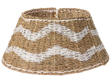 Jupe De Sapin De Noël Hiver Herbier Marin Naturel 51 Cm