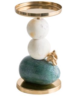 Bougeoir Krivodol Marbre 20 Cm Multicolore