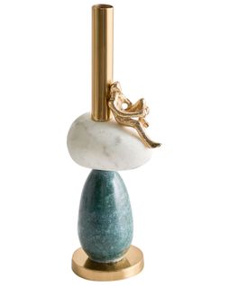 Bougeoir Barice Marbre 34 Cm Multicolore