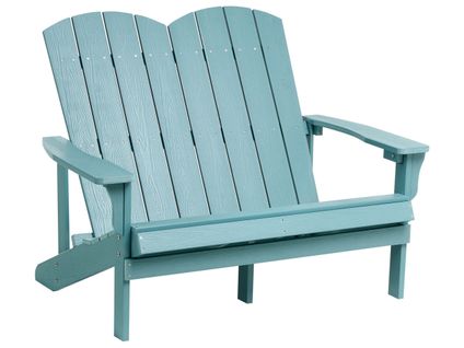 Banc De Jardin Adirondack 125 Cm Bleu Clair
