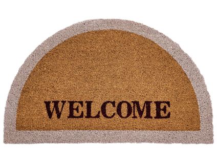 Paillasson Buhi Naturel 45 X 75 Cm Texte Fibre De Coco