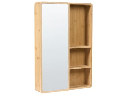 Armoire De Toilette Murale Guatavita 41 Cm 61 Cm Marron Clair