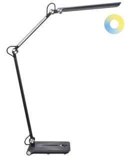 Lampe De Bureau LED Aquila Avec Variateur Gris