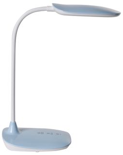 Lampe De Bureau LED Hydra Avec Variateur Bleu Clair