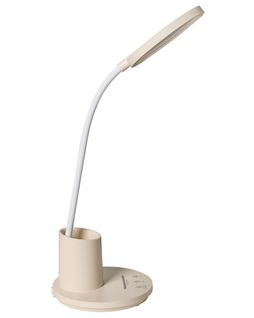 Lampe De Bureau LED Vela Avec Variateur Beige Clair